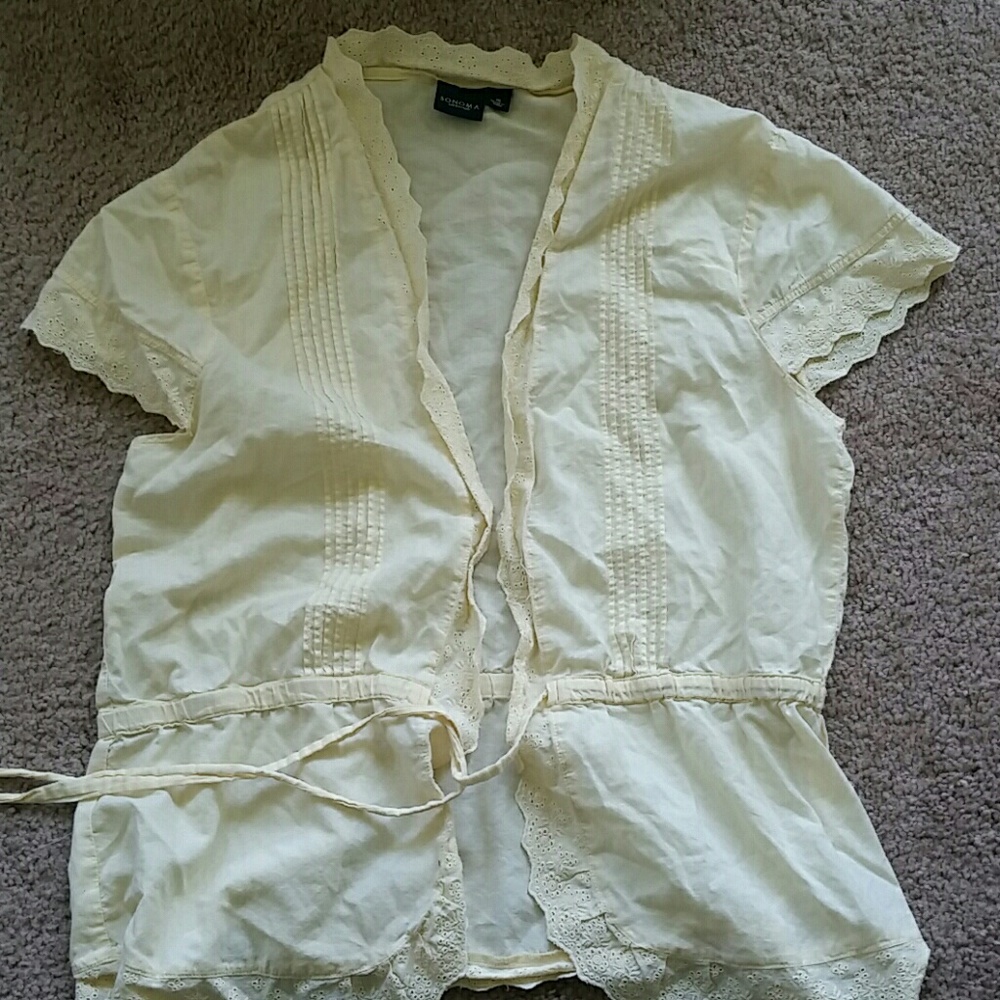 Summer peasant open top